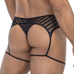 CandyMan String Porte-Jarretelles Hedion Noir